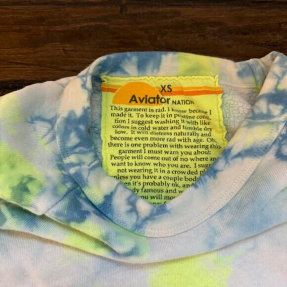 Aviator Nation Tie Dye Sweatshirt - Picture 3 of 5